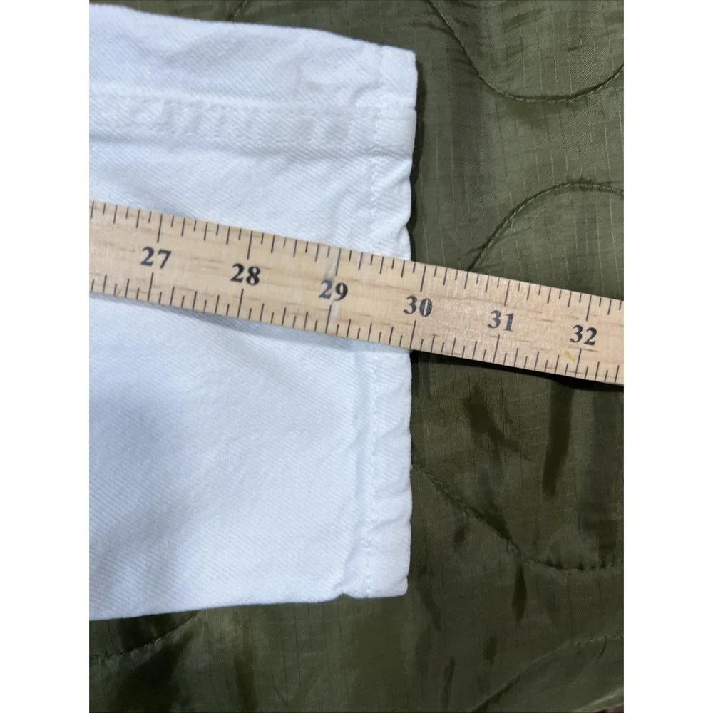 Levi's Orange Tab 550 White Jeans W31 L30 USA Vintage‎ Relaxed Tapered Leg Denim